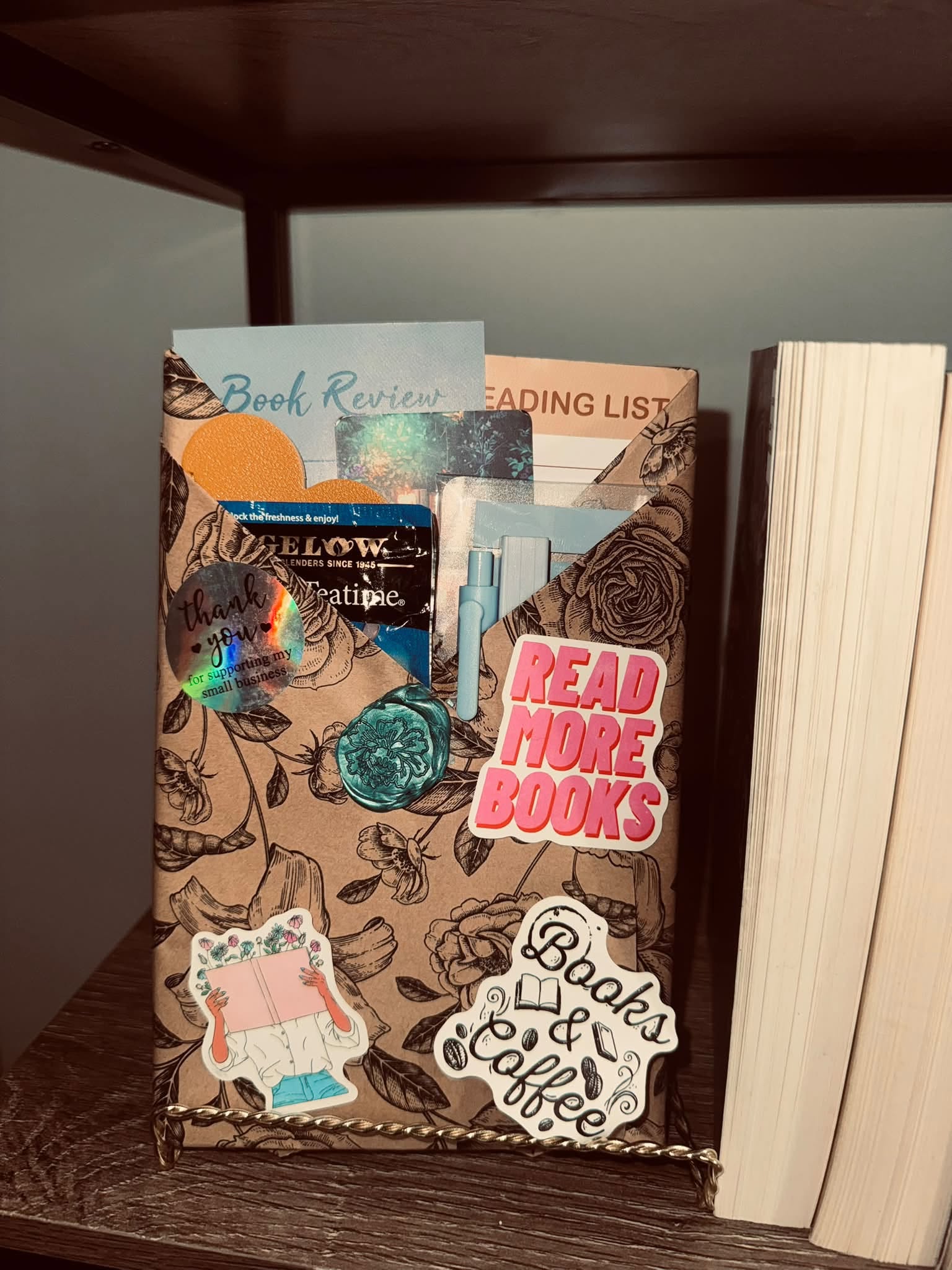 Example Booked by Brooke mystery book package